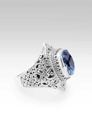 Gentle Words Rings™ in Blue Lab Created Quartz 5