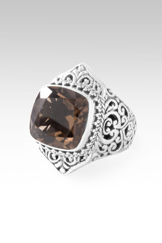 Perfect Love Ring IV™ in Smoky Quartz 5
