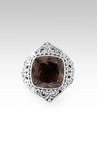 Perfect Love Ring IV™ in Smoky Quartz 5