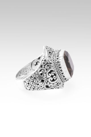 Perfect Love Ring IV™ in Smoky Quartz 5