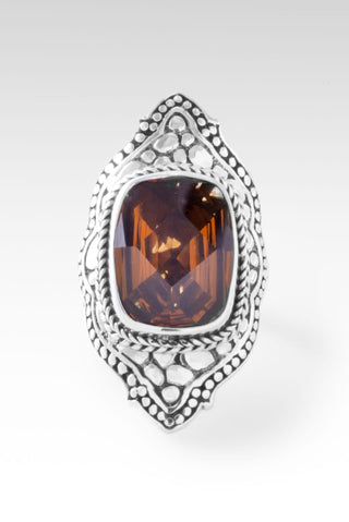 Believe and Receive Ring™ in Whiskey Quartz