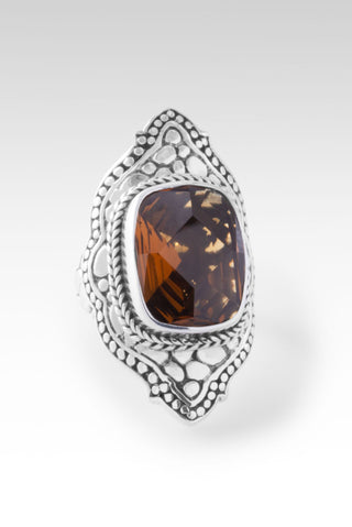 Believe and Receive Ring™ in Whiskey Quartz