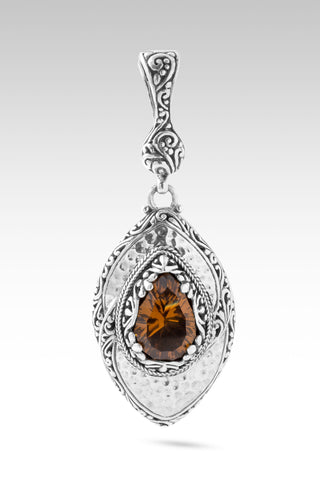 Mercy Saved Me Pendant™ in Whiskey Quartz