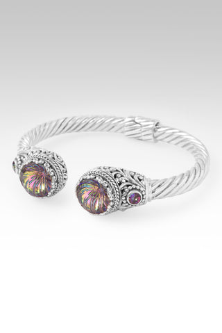 I Believe in Miracles Tip-to-Tip Bracelet™ in Northern Lights™ Mystic Quartz & Bali Sunrise™ Mystic Topaz 6.25