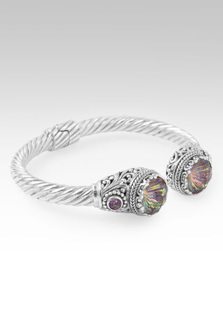 I Believe in Miracles Tip-to-Tip Bracelet™ in Northern Lights™ Mystic Quartz & Bali Sunrise™ Mystic Topaz 6.25