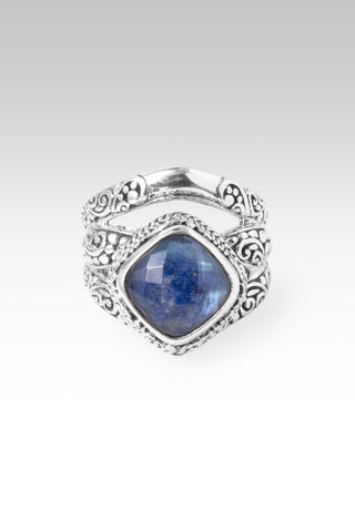 Gratitude Wins Ring™ in Lapis Mother of Pearl Quartz 5