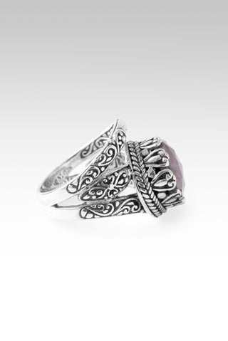 Praying for Deliverence Ring™ in Ruby Kyanite Quartz 5