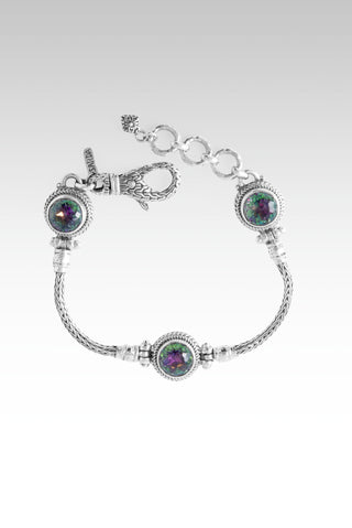 Eternal Promise Bracelet™ in Chrome Chameleon™ Mystic Quartz - Multi Stone - only found at SARDA™