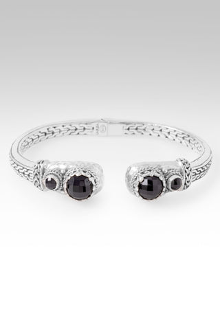 Keep Searching Tip-To-Tip Bracelet™ in Black Spinel 6.25