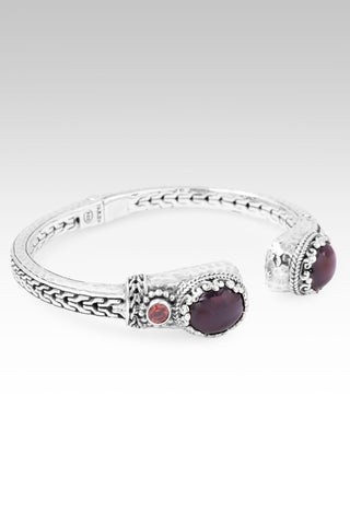 Somebody Loves U Tip-To-Tip Bracelet™ in Garnet & Red Velvet Zircon 6