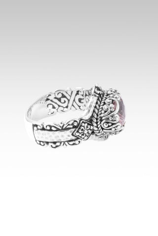 Fire Inside Burning True Ring™ in Pink Cashmere™ Mystic Quartz 5