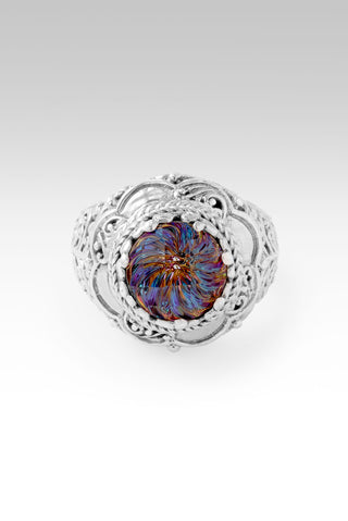 I Believe in Miracles Ring™ in Northern Lights™ Mystic Quartz 5