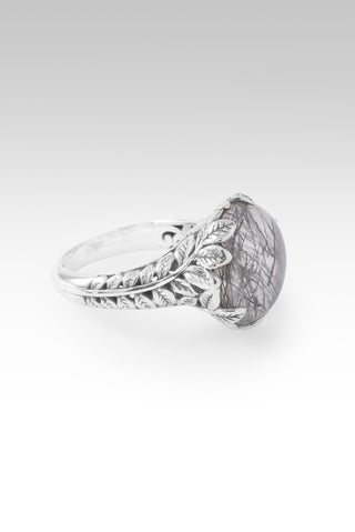 Love Me So Ring™ in Black Tourmalinated Quartz 5