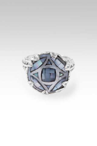 Love Me So Ring™ in Mother of Pearl Mosaic Diamond 5