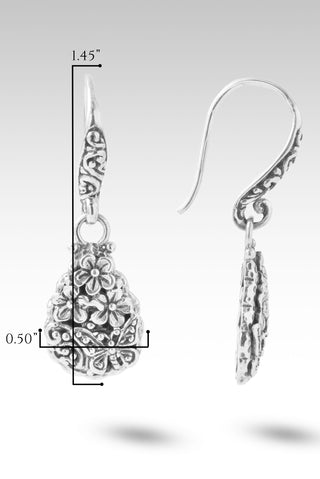 Been Set Free Earrings™ in Frangipani & Butterfly