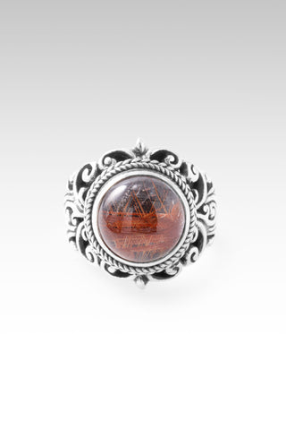 Faith Washed Fear Away Ring™ in Galaxy Rutilated Quartz