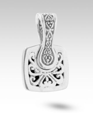 Lifted by His Word Pendant™ in Golden Obsidian