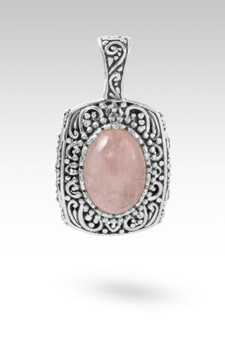 Spread News of Grace Pendant™ in Cor-De-Rosa Morganite Tree Of Life / Cor-De-Rosa Morganite, D31 Magnet