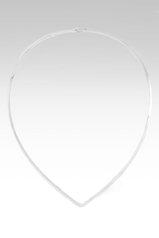 My Conqueror & King V-Collar Necklace™ in Chainlink & Hammered