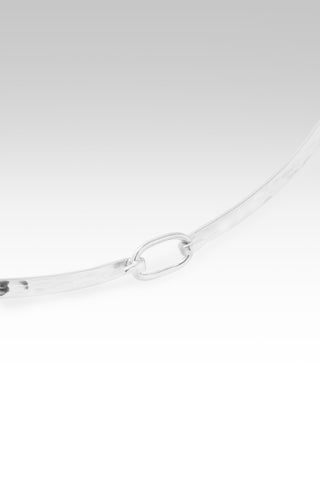 My Conqueror & King V-Collar Necklace™ in Chainlink & Hammered