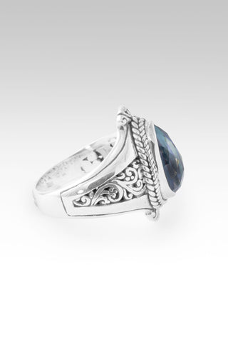 Benevolence Ring II Ring™ in Chrome Chameleon™ Mystic Quartz 5