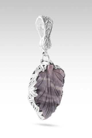 Their Leaves Will Not Wither Pendant™ in Porcelain Jasper