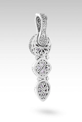 Sweet, Amazing Grace Pendant™ in Amethyst & Lavender Moon Quartz