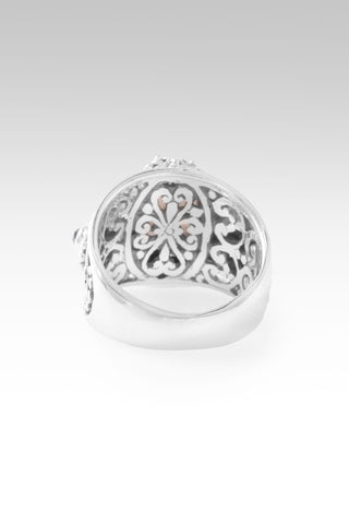 Troubles? It's A God Problem Ring™ in Smoky Quartz & Black Spinel 5