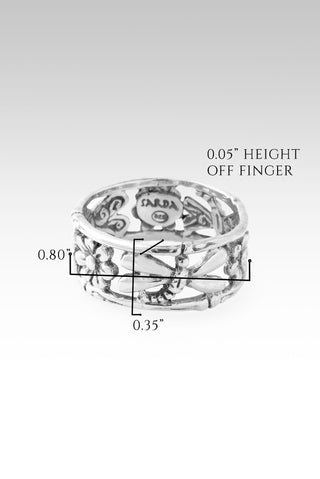Spiritual Radiance Ring™ in Bamboo & Dragonfly 5