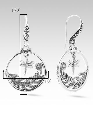 Spiritual Radiance Earrings™ in Bamboo & Leaves