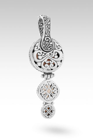 Open Door, Miracle Comin' Pendant™ in Pink Moonstone, White Moonstone & Pink Champagne Freshwater Pearl