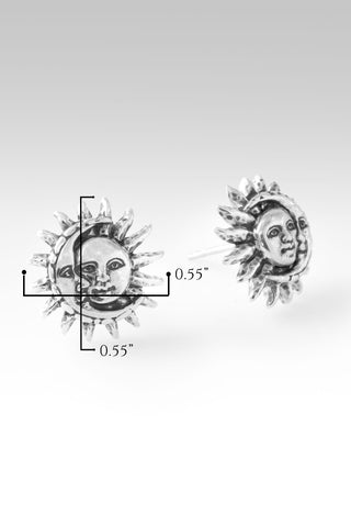 Light in the Darkness Earrings™ in Sun & Moon