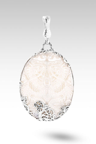 Guardian of Treasures Pendant™ in White Mother of Pearl