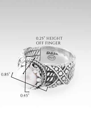 Forever Over Me Ring™ in Freshwater Pearl