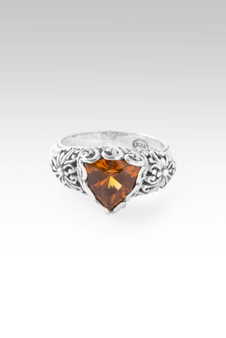 One Who Never Fails Ring™ in Madeira Citrine 5