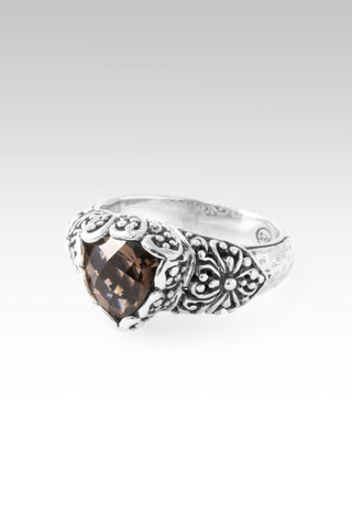 Perfect Love Ring III™ in Smoky Quartz 5