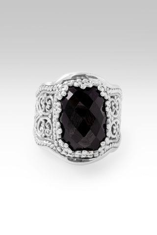 I Am His Great Story Ring™ in Hypersthene 5