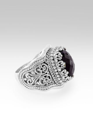 I Am His Great Story Ring™ in Hypersthene 5