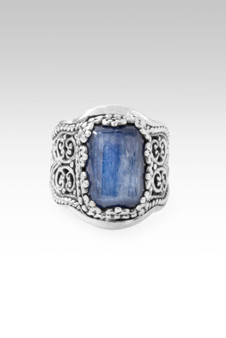 I Am His Great Story Ring™ in Blue Kyanite 5