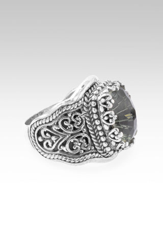 I Am His Great Story Ring™ in Prasiolite 5
