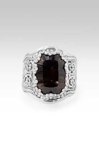 I Am His Great Story Ring™ in Smoky Quartz 5