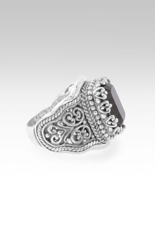 I Am His Great Story Ring™ in Smoky Quartz 5