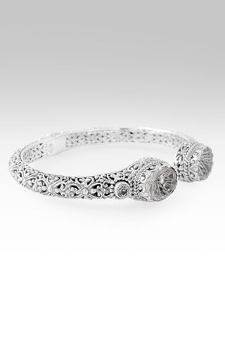 Eternal Love Tip-to-Tip Bracelet™ in White Quartz & White Topaz 6.25