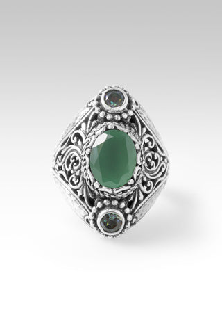 U Changed Everything Ring™ in Green Quartz & Bali Crush™ Mystic Topaz 5