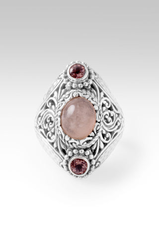 U Changed Everything Ring™ in Cor-De-Rosa Morganite & J P Topaz™ Mystic Topaz 5