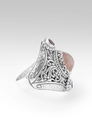 U Changed Everything Ring™ in Cor-De-Rosa Morganite & J P Topaz™ Mystic Topaz 5