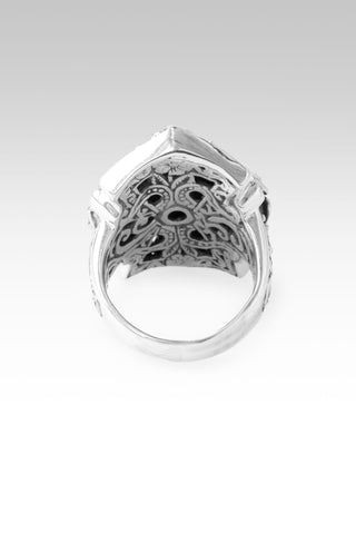 Mercy Will Follow Me Ring III™ in Perfect Pink Moissanite 5