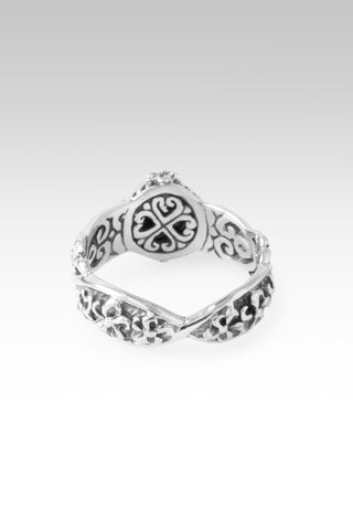 Mercy Will Follow Me Ring II™ in Perfect Pink Moissanite 5