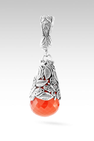 Spread Joy Pendant™ in Carnelian