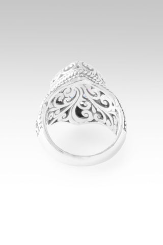 Mercy Remains Ring™ in Zero Saturn™ Mystic Quartz 5